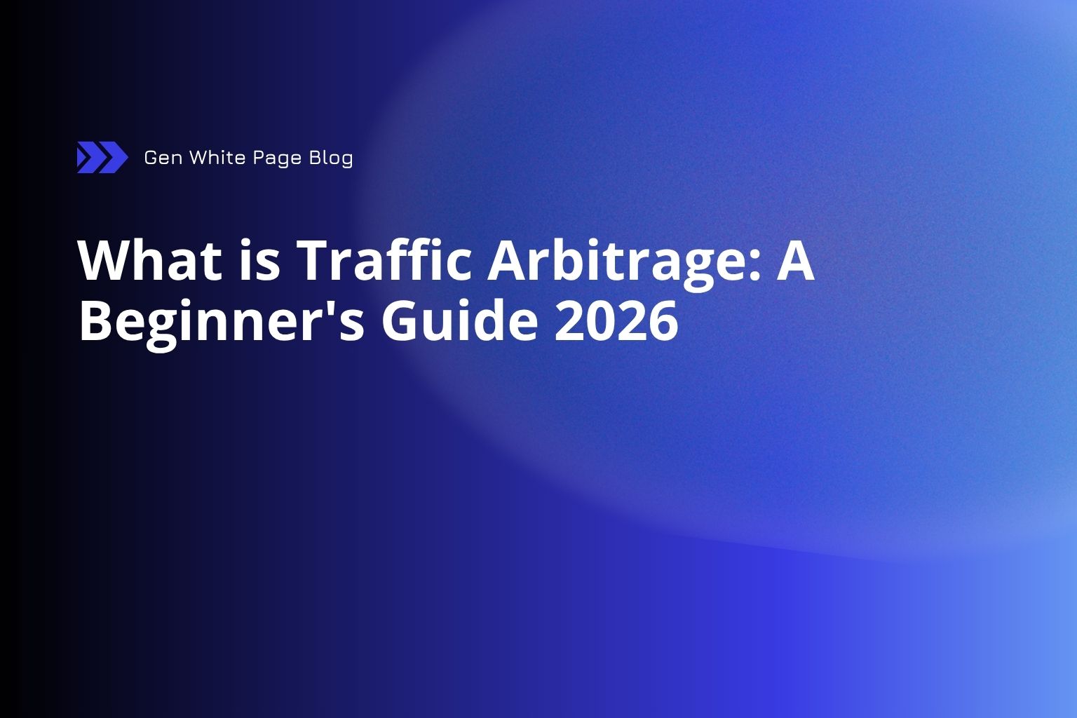 What is traffic arbitrage
