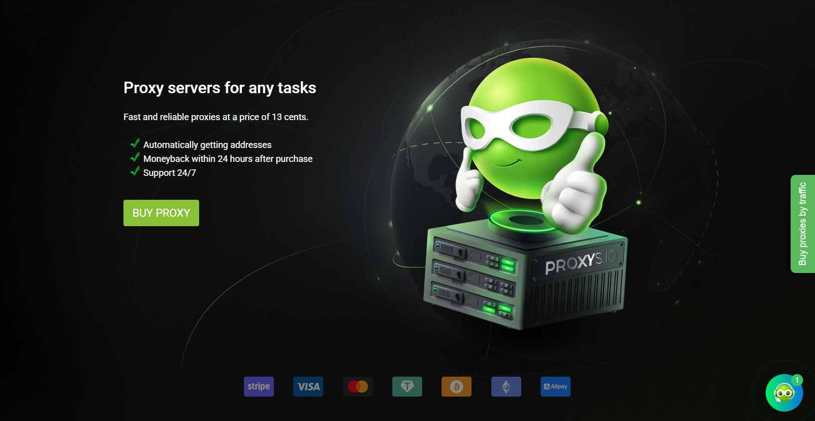 Proxys.io — residential, mobile and datacenter proxy service